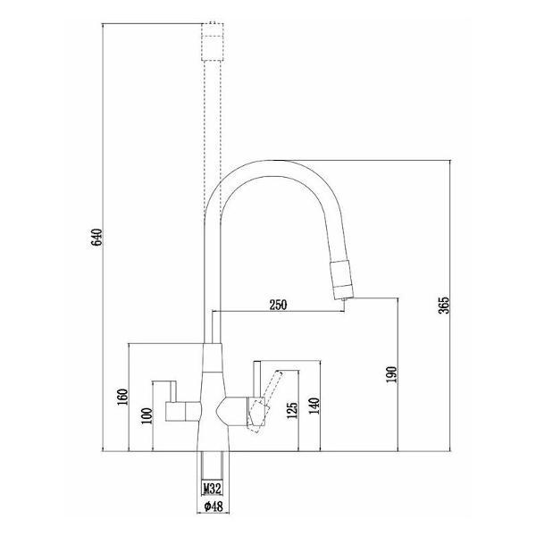 Изображение товара Смеситель ESKO CL03GMB