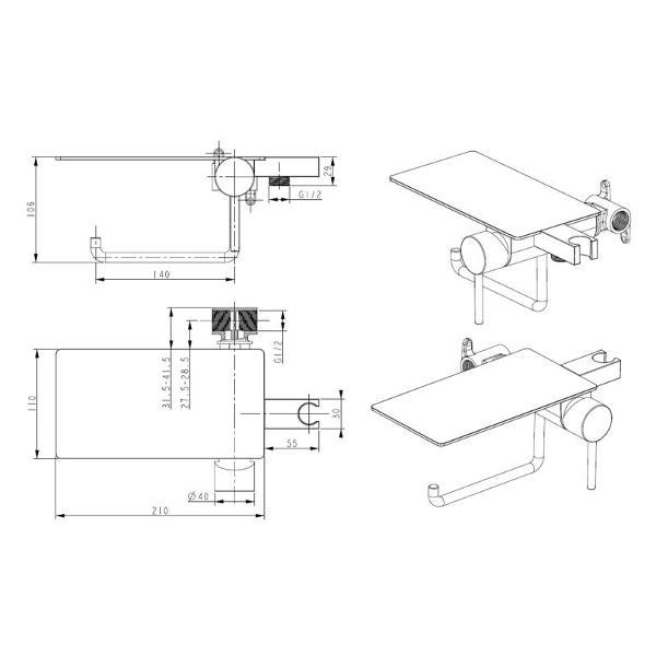 Изображение товара Гигиенический душ Bronze de Luxe 708B