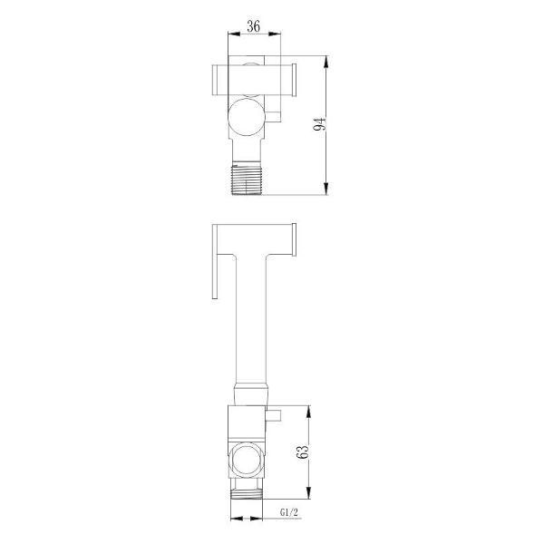 Изображение товара Гигиенический душ Haiba HB5501