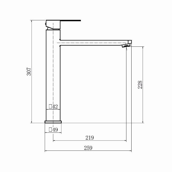 Изображение товара Смеситель FASHUN A51202-7