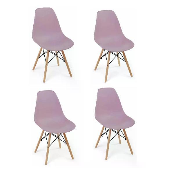 Изображение товара Стул обеденный СтулБержи для кухни Eames, фиолетовый (комп. 4 шт)