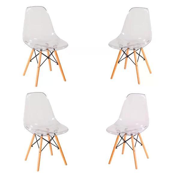 Изображение товара Стул обеденный СтулБержи для кухни Eames, прозрачный (комп. 4 шт) Изображение товара Стул обеденный СтулБержи для кухни Eames, прозрачный (комп. 4 шт)