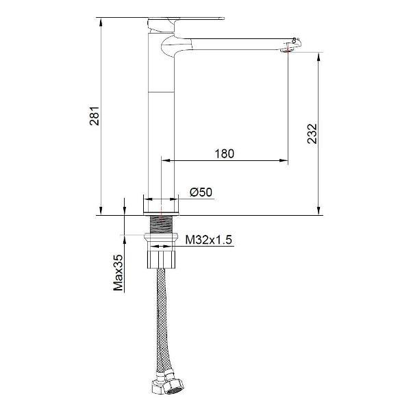 Изображение товара Смеситель Maretti AR32RF845-V