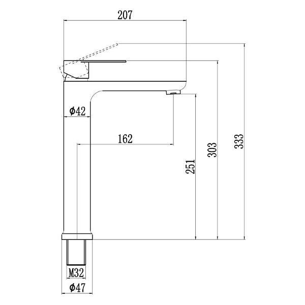 Изображение товара Смеситель Fmark FS8811Q