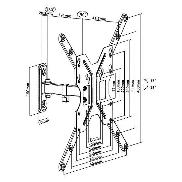 Изображение товара Кронштейн для телевизора Ultramounts UM902