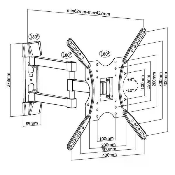 Изображение товара Кронштейн для телевизора Ultramounts UM904