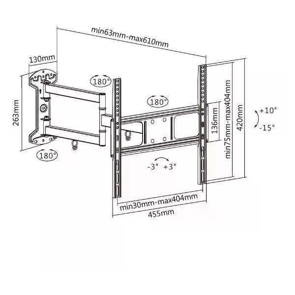 Изображение товара Кронштейн для телевизора Ultramounts UM906