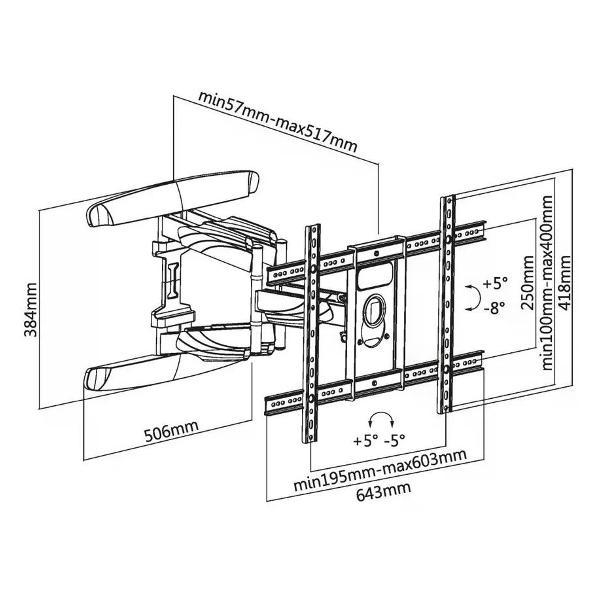 Изображение товара Кронштейн для телевизора Ultramounts UM912