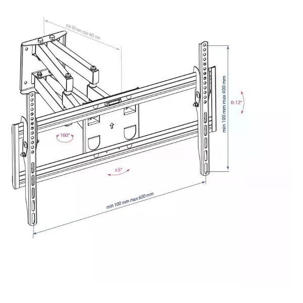 Изображение товара Кронштейн для телевизора Arm Media PT-16