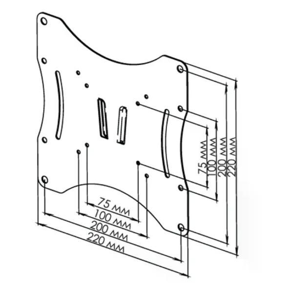 Изображение товара Кронштейн для телевизора Trone Smile S200