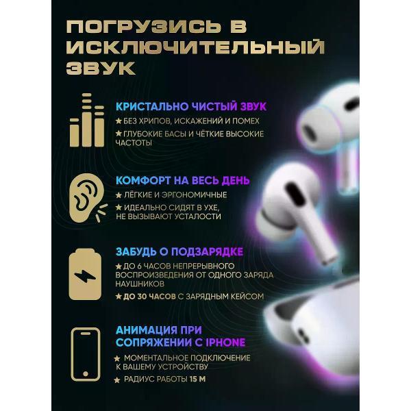 Изображение товара Наушники WirelesPro 200701954