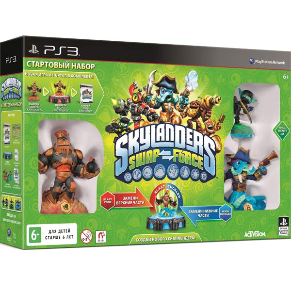 Купить Видеоигра Для PS3 Медиа Skylanders Swap Force Стартовый.