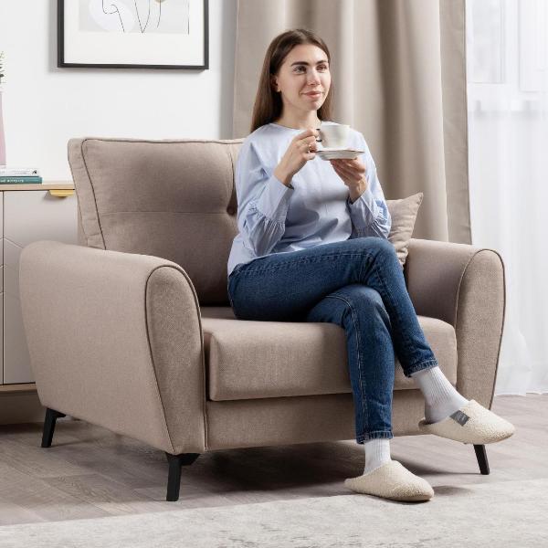 Изображение товара Кресло-кровать Logium Лион Арт. ТК 762 Nice Latte