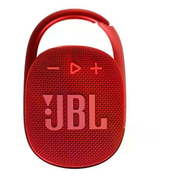 Изображение товара Портативная беспроводная колонка JBL CLIP 4 красный
