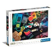 Изображение товара Пазл Clementoni 1000 Ностальгия 80-е, арт.39649