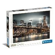 Изображение товара Пазл Clementoni 1000 Ночной Нью-Йорк, арт.39366