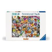 Изображение товара Пазл Ravensburger 2000 Гелини на Октоберфесте, арт.16014