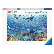 Изображение товара Пазл Ravensburger 3000 Красочный подводный мир, арт.17444