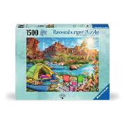 Изображение товара Пазл Ravensburger 1500 Кемпинг в каньоне, арт.01007