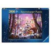 Изображение товара Пазл Ravensburger 2000 Рождество в лесу, арт.01417