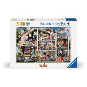 Изображение товара Пазл Ravensburger 5000 Кукольный домик Гелини, арт.17434