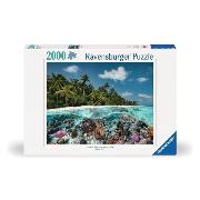 Изображение товара Пазл Ravensburger 2000 Погружение на Мальдивах, арт.17441