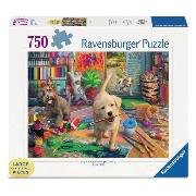 Изображение товара Пазл Ravensburger 750 Милые мастера, арт.16801
