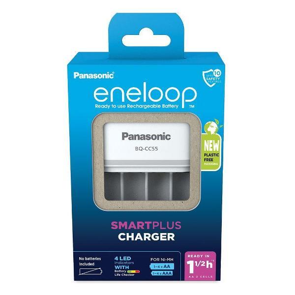 Изображение товара ЗУ для аккумуляторных батарей Panasonic Eneloop BQ-CC55E Smart Charger