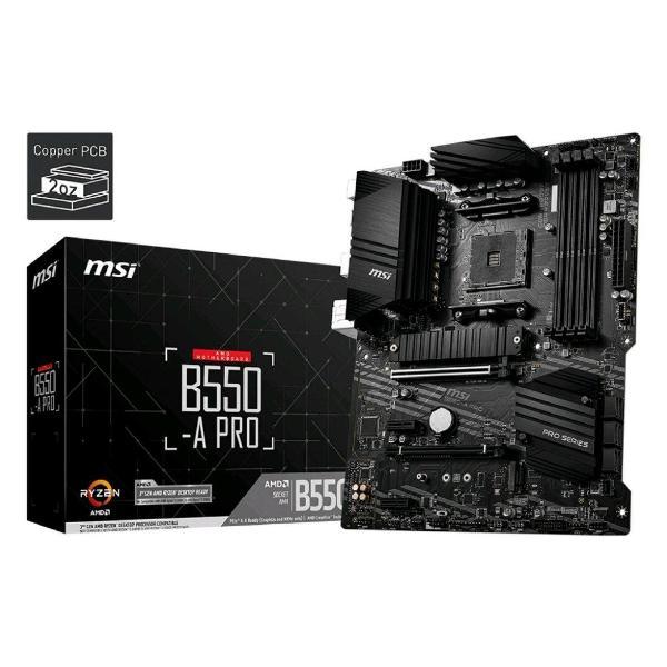 Изображение товара Материнская плата MSI B550-A PRO (AM4, ATX)