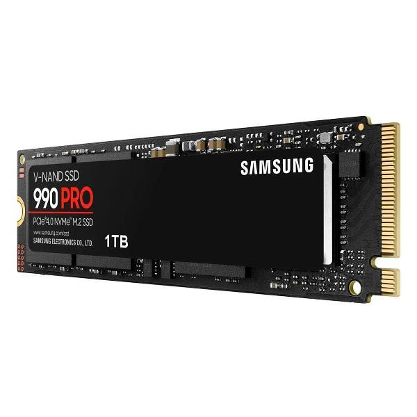Изображение товара Внутренний диск SSD Samsung M.2 990 PRO 1000 Гб PCIe 4.0 TLC (MZ-V9P1T0BW)