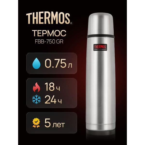 Изображение товара Термос Thermos FBB-750 GR, 750 мл