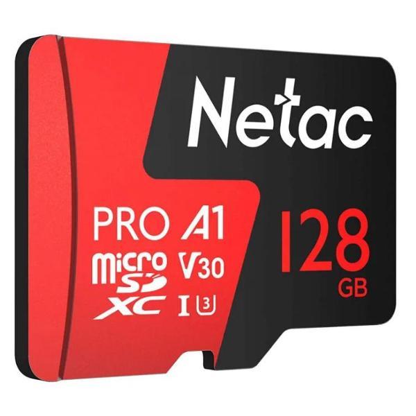 Изображение товара Карта памяти SD Micro Netac P500 Extreme Pro MicroSDXC 128GB