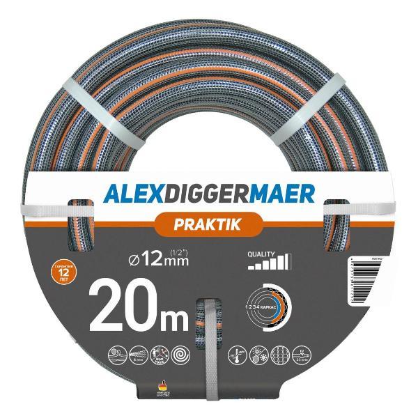 Изображение товара Шланг садовый ALEXDIGGERMAER PRAKTIK 12мм (1/2") 20 м