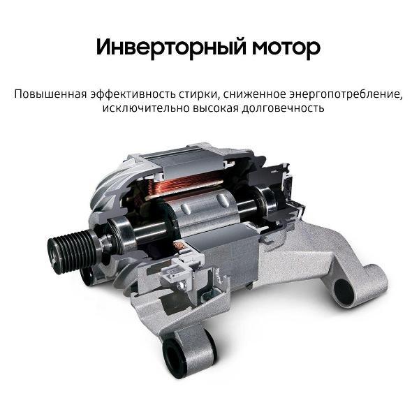 Стиральная машина Samsung WW90DG6U34LELP, белый