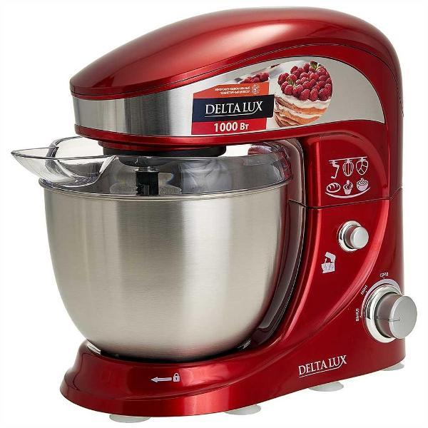 Изображение товара Миксер планетарный Delta Lux DL-5070Р Red