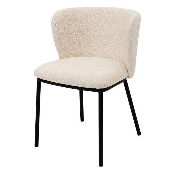 Изображение товара Стул обеденный Bergenson Bjorn Foggy, букле, молочный