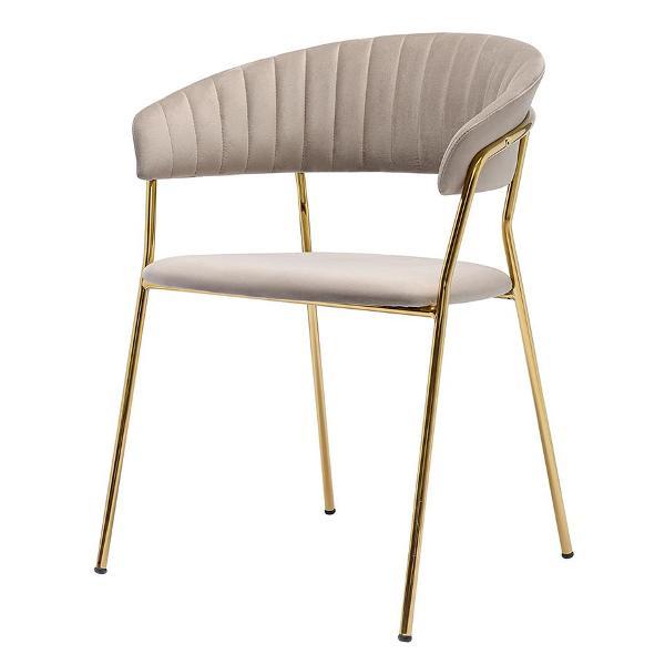 Изображение товара Стул обеденный Bergenson Bjorn Stefany, велюр, серый Изображение товара Стул обеденный Bergenson Bjorn Stefany, велюр, серый