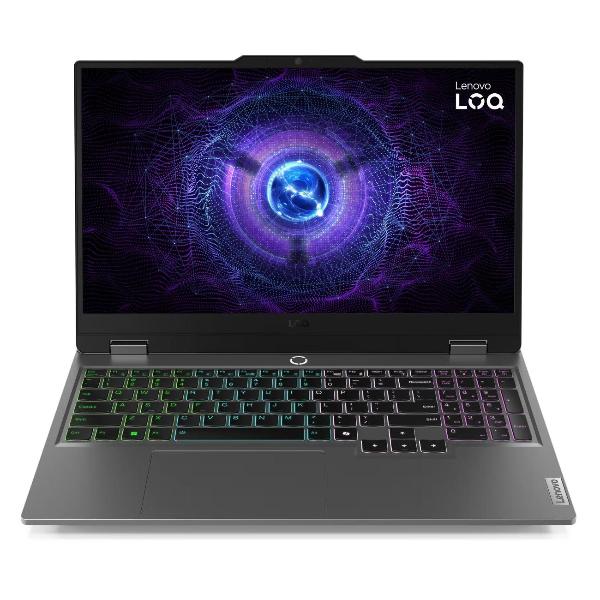 Изображение товара Ноутбук игровой Lenovo LOQ 15IAX9/15.6" FHD (1920x1080) IPS 300nits/Intel® Core i5-12600HX/16Gb/512GB SSD/RTX™ 3050 6GB GDDR6/No OS/Luna Grey
