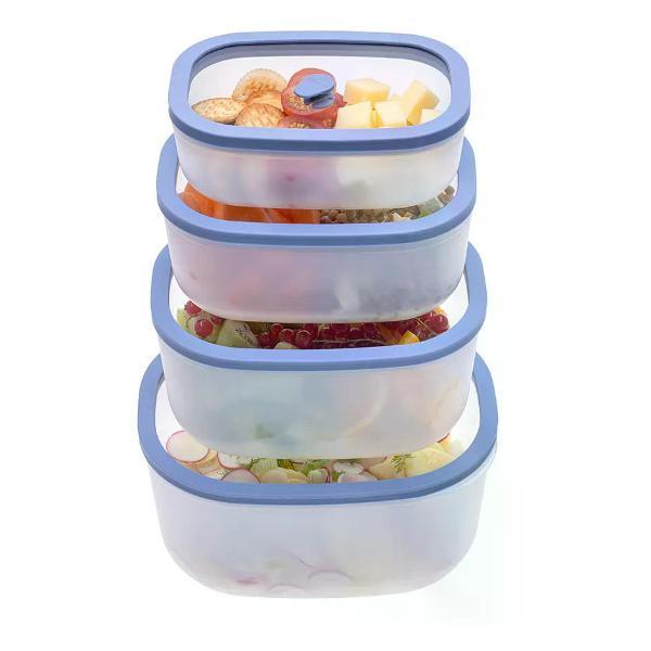 Изображение товара Вакуумный контейнер STATUS Fresko set 5 лиловый