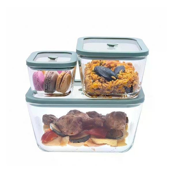 Изображение товара Вакуумный контейнер STATUS Viva set 4 мятный