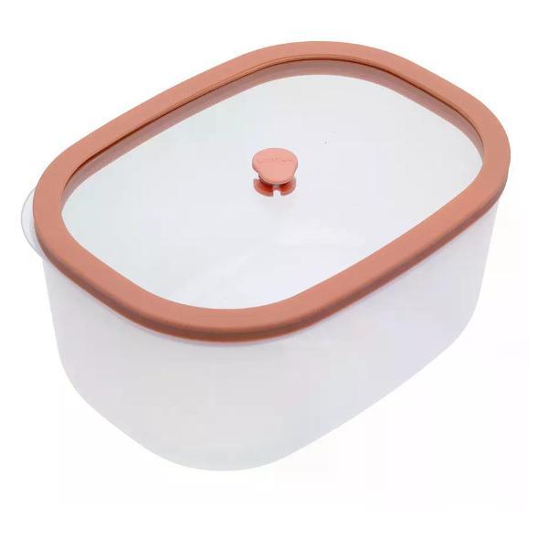 Изображение товара Вакуумный контейнер STATUS Fresko 14 лососевый Изображение товара Вакуумный контейнер STATUS Fresko 14 лососевый