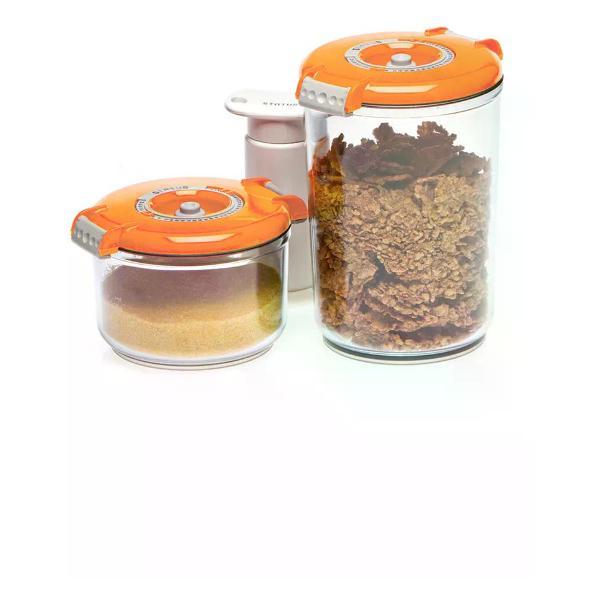 Изображение товара Вакуумный контейнер STATUS VAC-RD-Round оранжевый