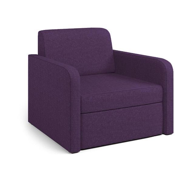 Изображение товара Кресло-кровать Шарм-Дизайн Бит Куба раскладной фиолетовый