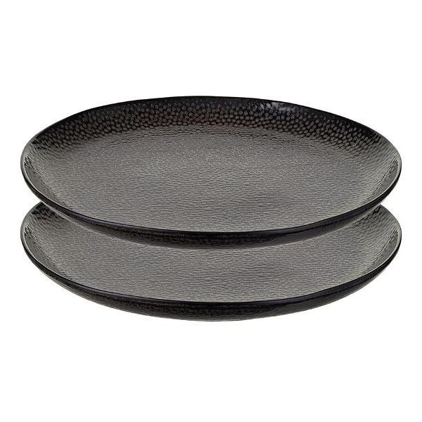 Изображение товара Набор тарелок Liberty Jones Dots, 21 см, черные, 2 шт.