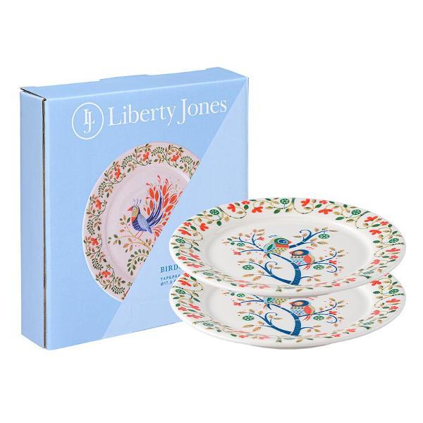 Изображение товара Набор тарелок Liberty Jones Love Birds из коллекции Birds of Paradise в подарочной упаковке, 18 см, 2 шт.