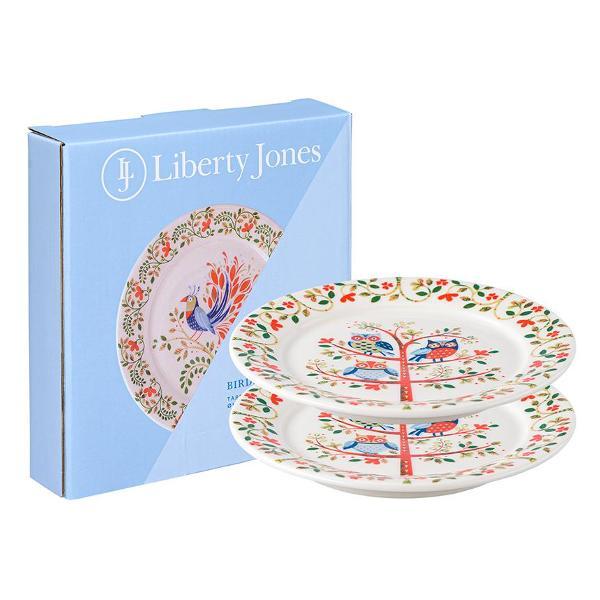 Изображение товара Набор тарелок Liberty Jones Owl из коллекции Birds of Paradise в подарочной упаковке, 18 см, 2 шт.