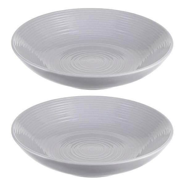 Изображение товара Набор тарелок Liberty Jones для пасты In The Village, 21,5 см, серые, 2 шт.