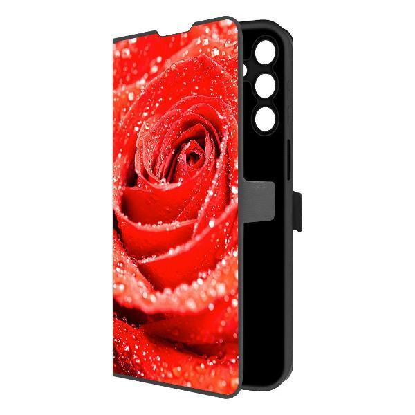 Изображение товара Чехол Krutoff для Samsung Galaxy M15 Роза — черный, защитный Изображение товара Чехол Krutoff для Samsung Galaxy M15 Роза — черный, защитный