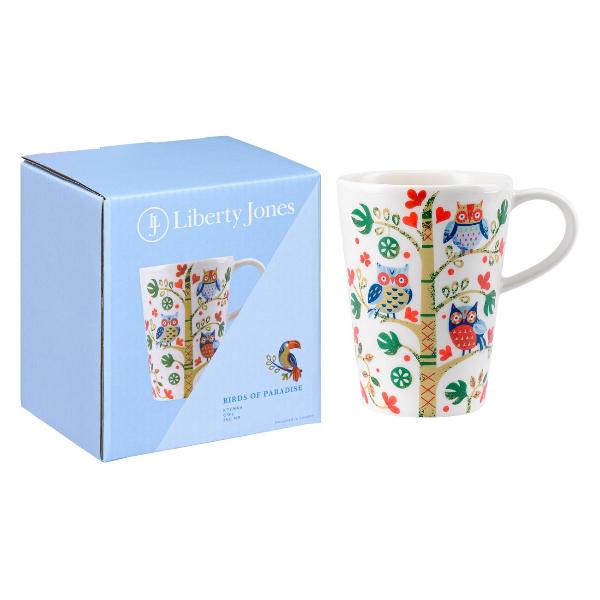 Изображение товара Кружка Liberty Jones Owl из коллекции Birds of Paradise в подарочной упаковке, 350 мл