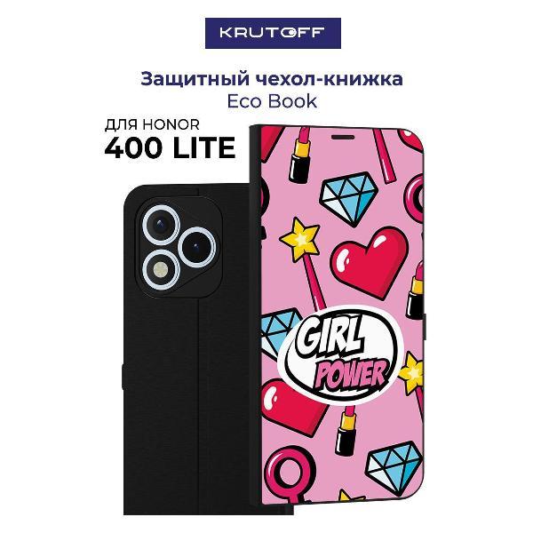 Изображение товара Чехол для смартфона Krutoff Honor 400 Lite Girl Power - яркий стиль и надежная защита